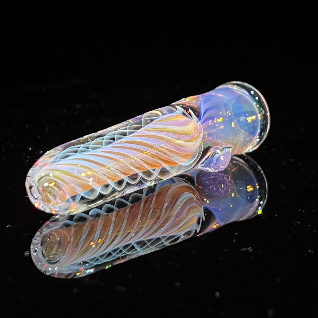 Thick Fume Chillum Glass Pipe Chuck Glass   