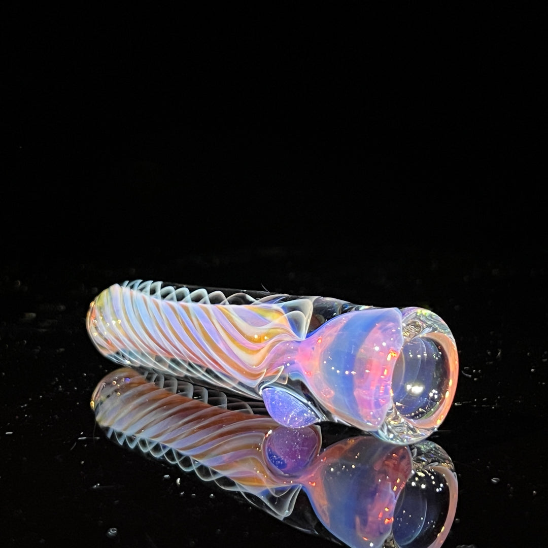 Thick Fume Chillum Glass Pipe Chuck Glass   