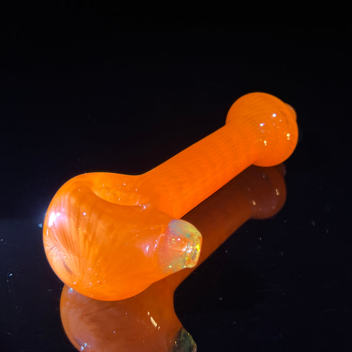 Citrus Orange Fume Spoon Glass Pipe Cose Glass   