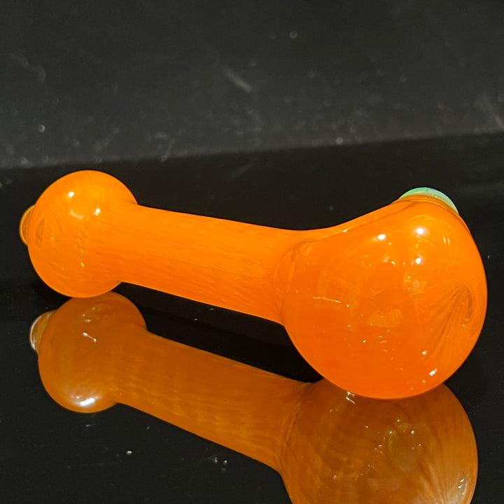 Citrus Orange Fume Spoon Glass Pipe Cose Glass   