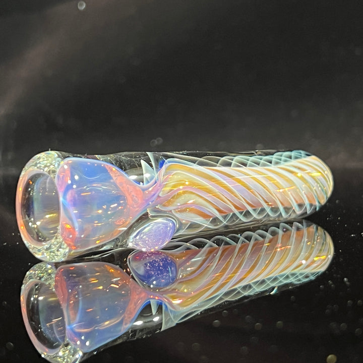 Thick Fume Chillum Glass Pipe Chuck Glass   