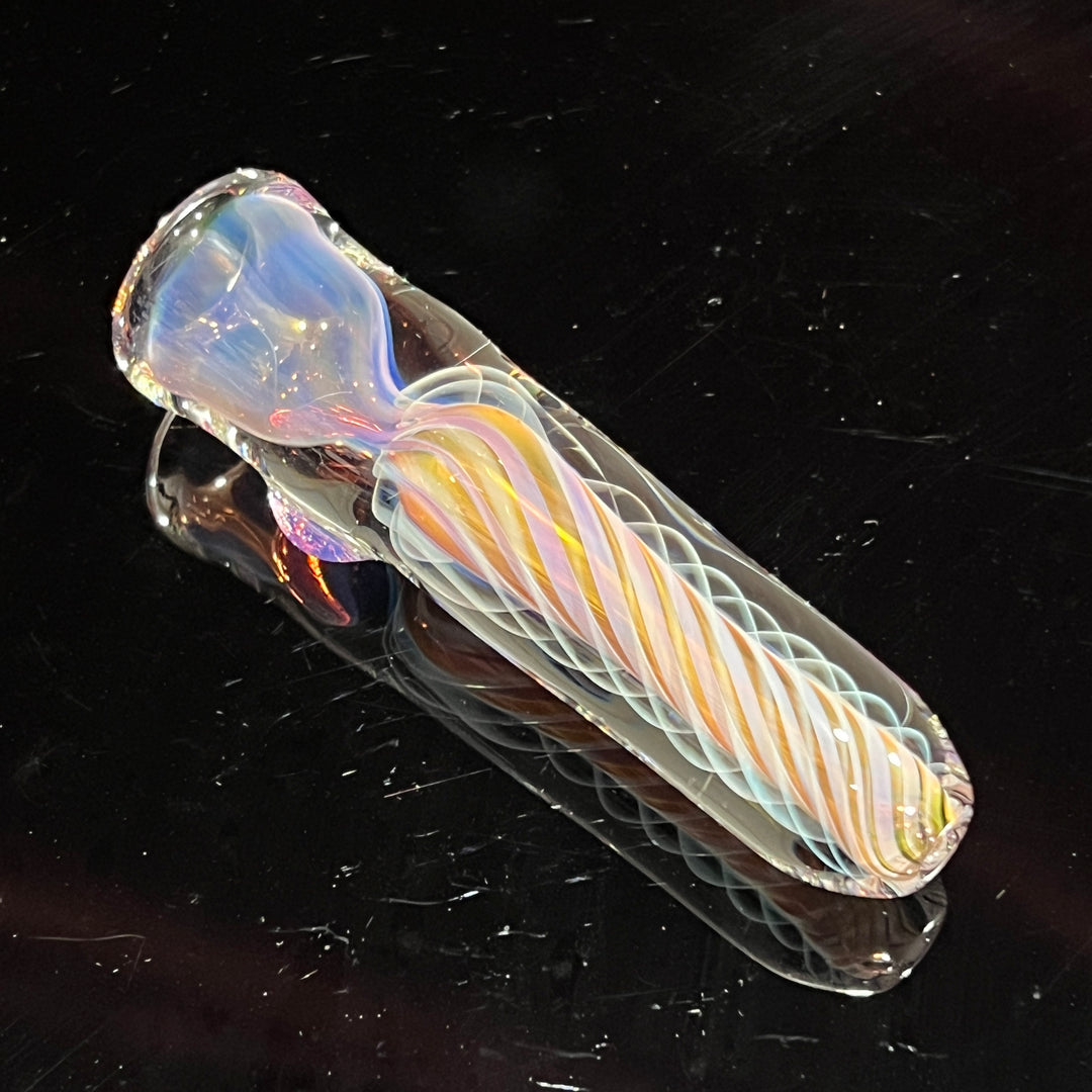 Thick Fume Chillum Glass Pipe Chuck Glass   