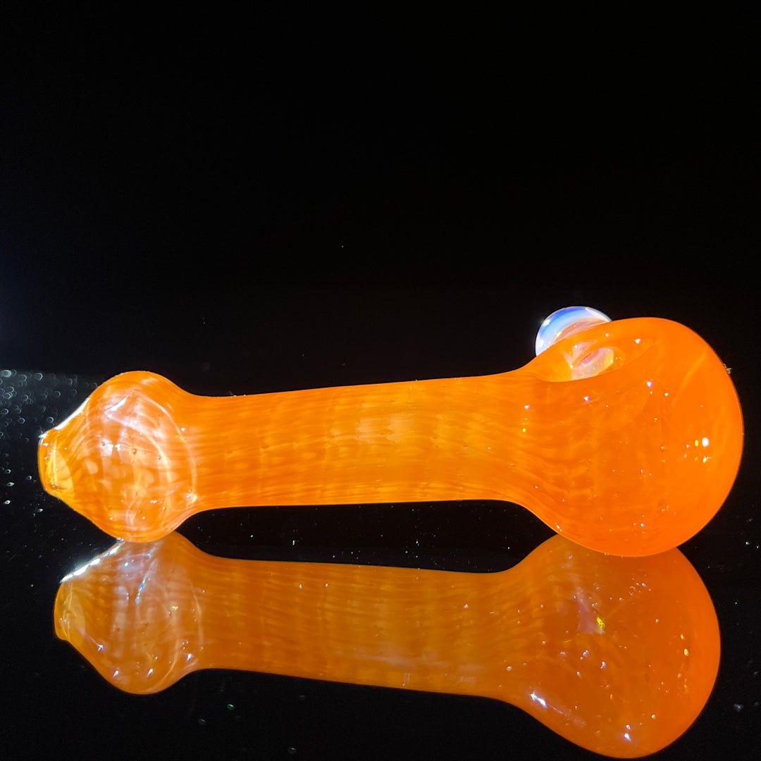 Citrus Orange Fume Spoon Glass Pipe Cose Glass   