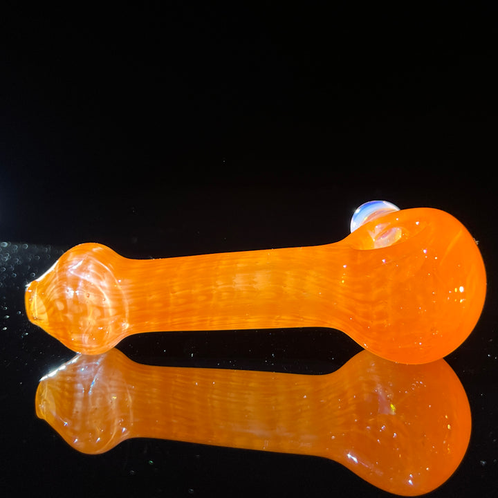 Citrus Orange Fume Spoon Glass Pipe Cose Glass   