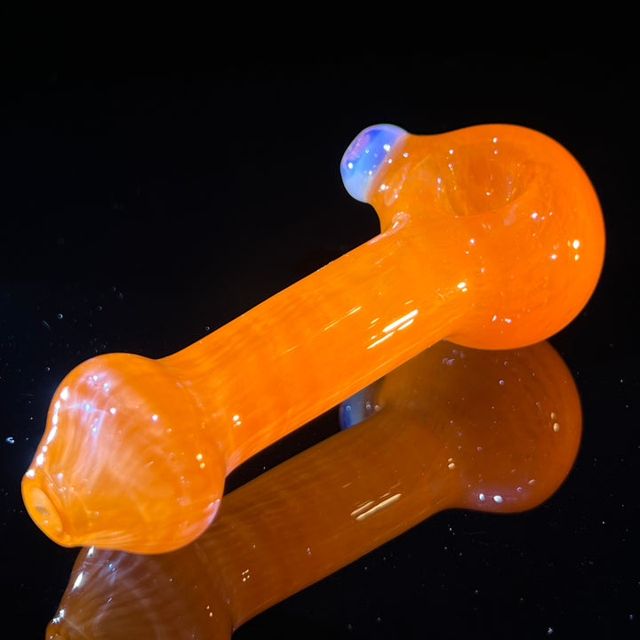 Citrus Orange Fume Spoon Glass Pipe Cose Glass   