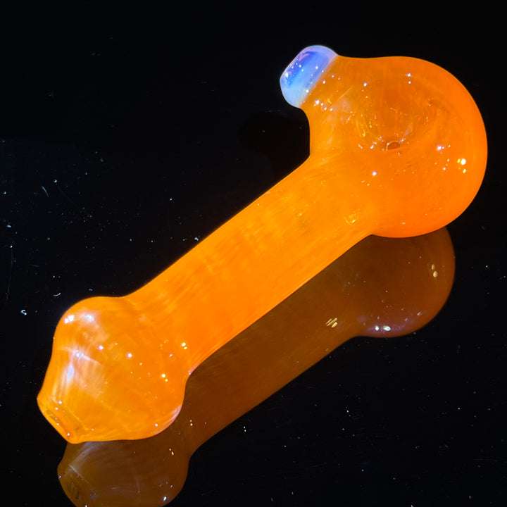 Citrus Orange Fume Spoon Glass Pipe Cose Glass   