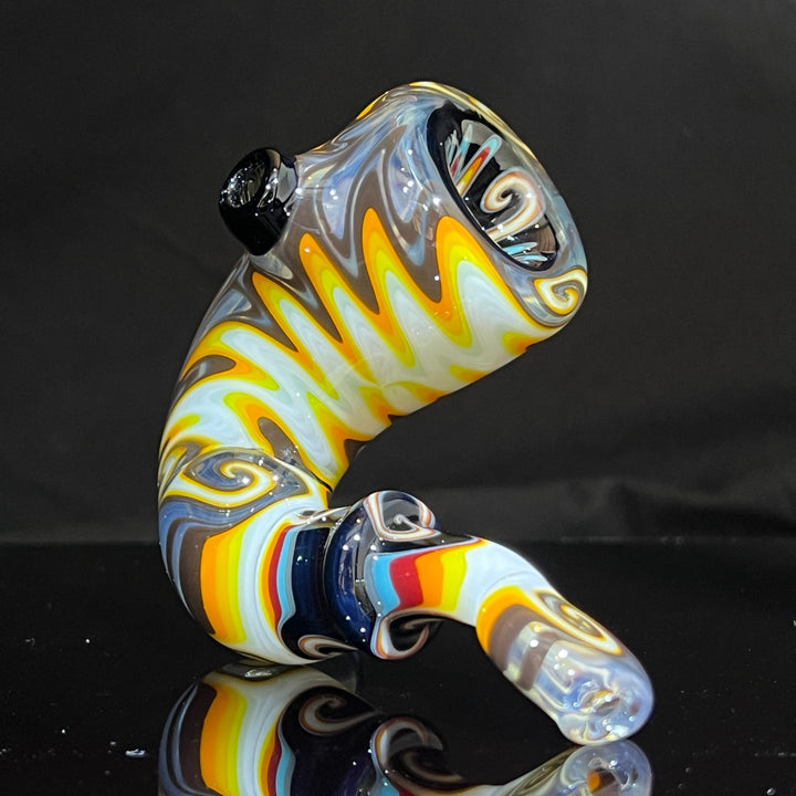 Heady Saxophone Sherlock 2 Glass Pipe Slob Glass   