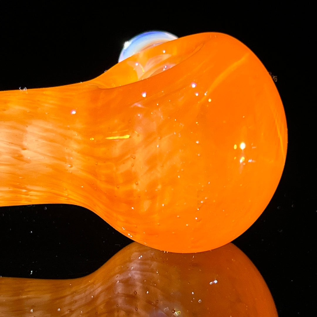 Citrus Orange Fume Spoon Glass Pipe Cose Glass   