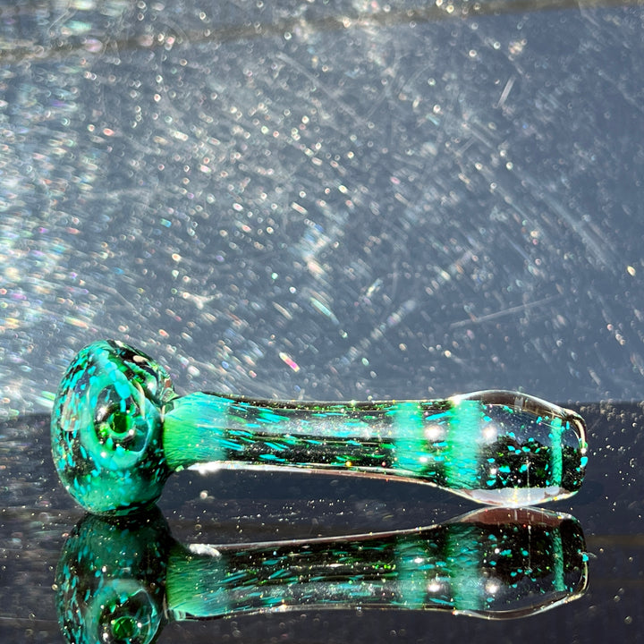 Experimental Jade Pipe Glass Pipe Beezy Glass   