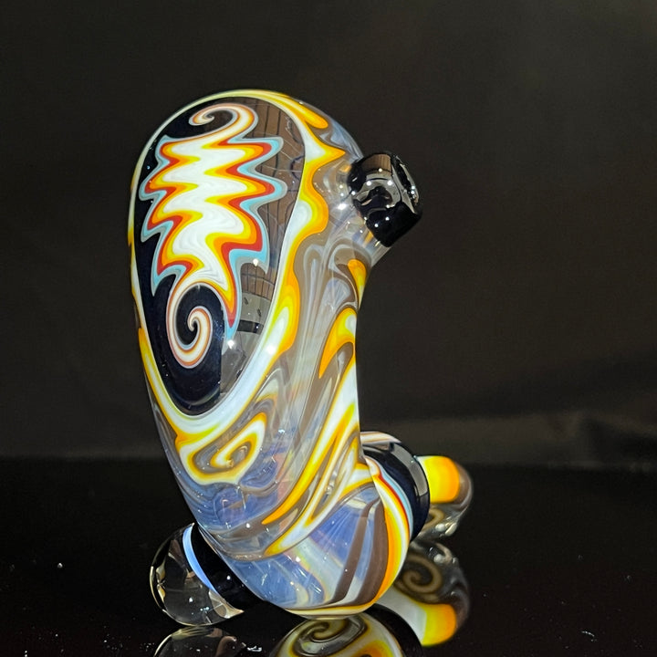 Heady Saxophone Sherlock 2 Glass Pipe Slob Glass   