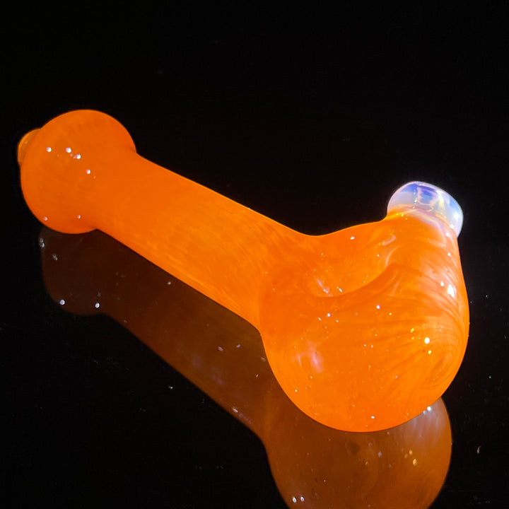 Citrus Orange Fume Spoon Glass Pipe Cose Glass   