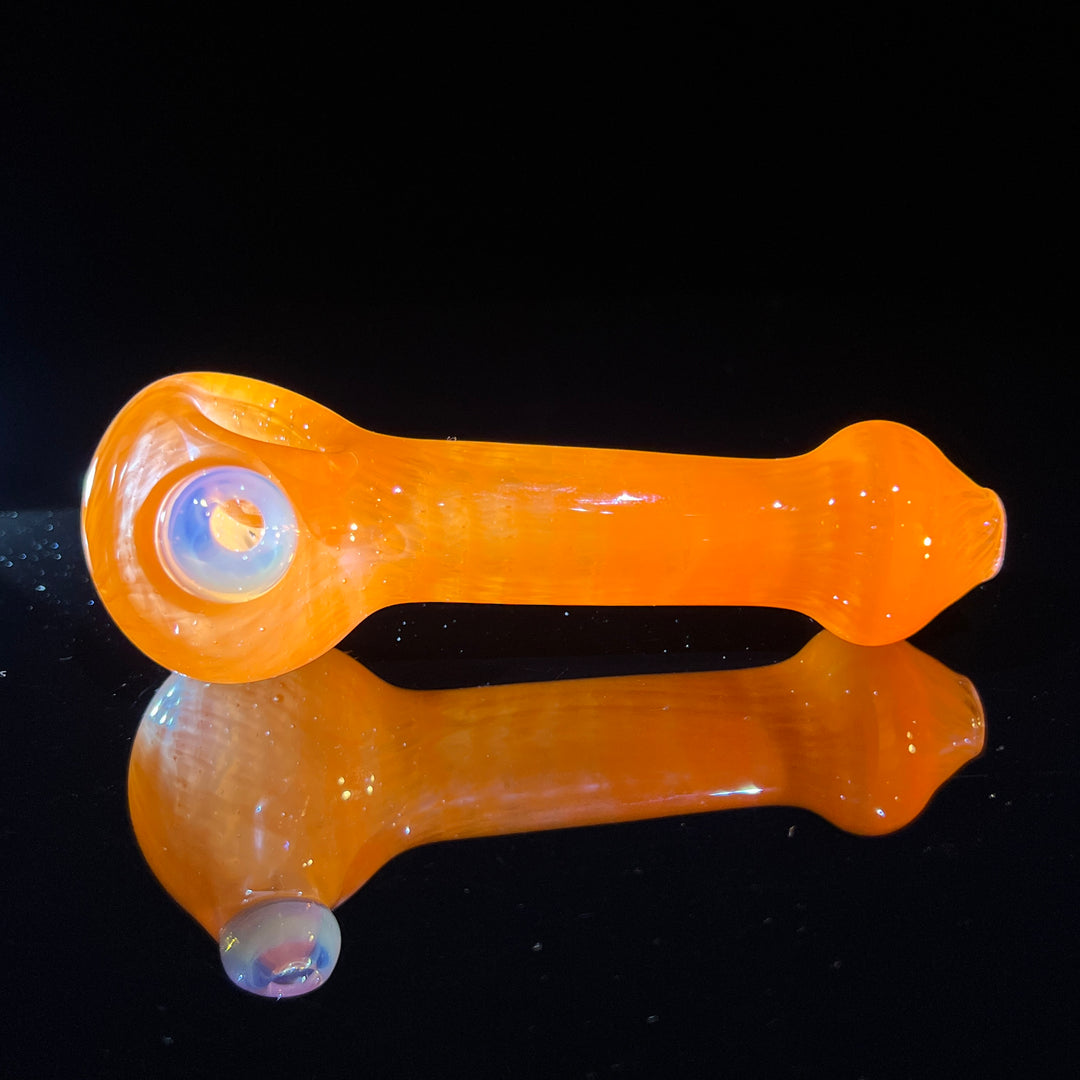 Citrus Orange Fume Spoon Glass Pipe Cose Glass   