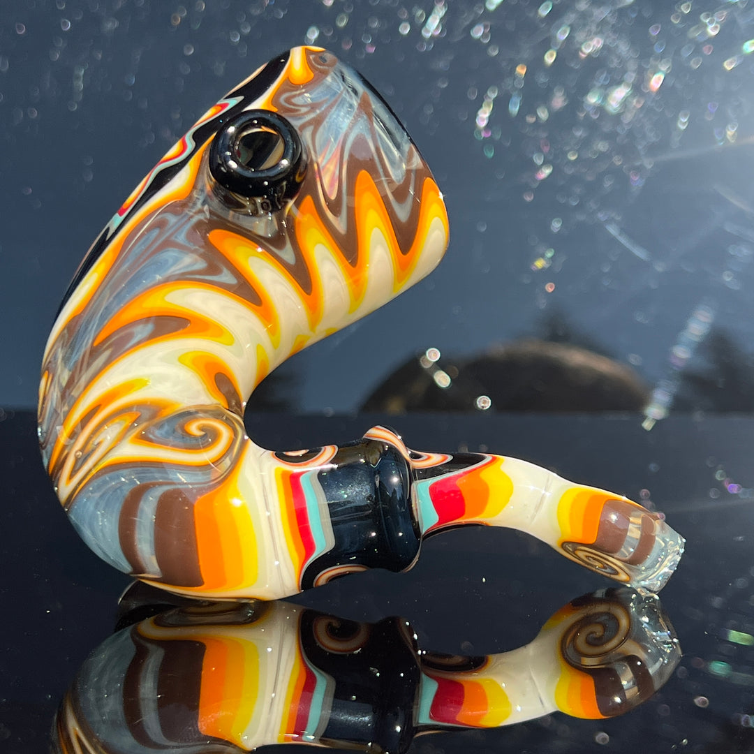 Heady Saxophone Sherlock 2 Glass Pipe Slob Glass   