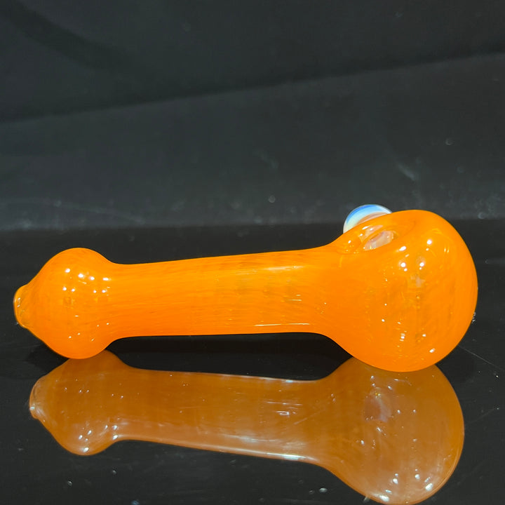 Citrus Orange Fume Spoon Glass Pipe Cose Glass   