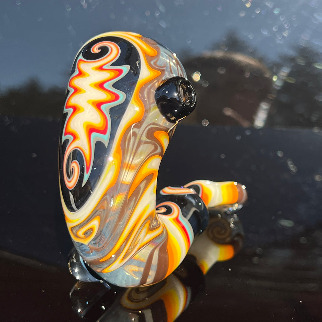 Heady Saxophone Sherlock 2 Glass Pipe Slob Glass   