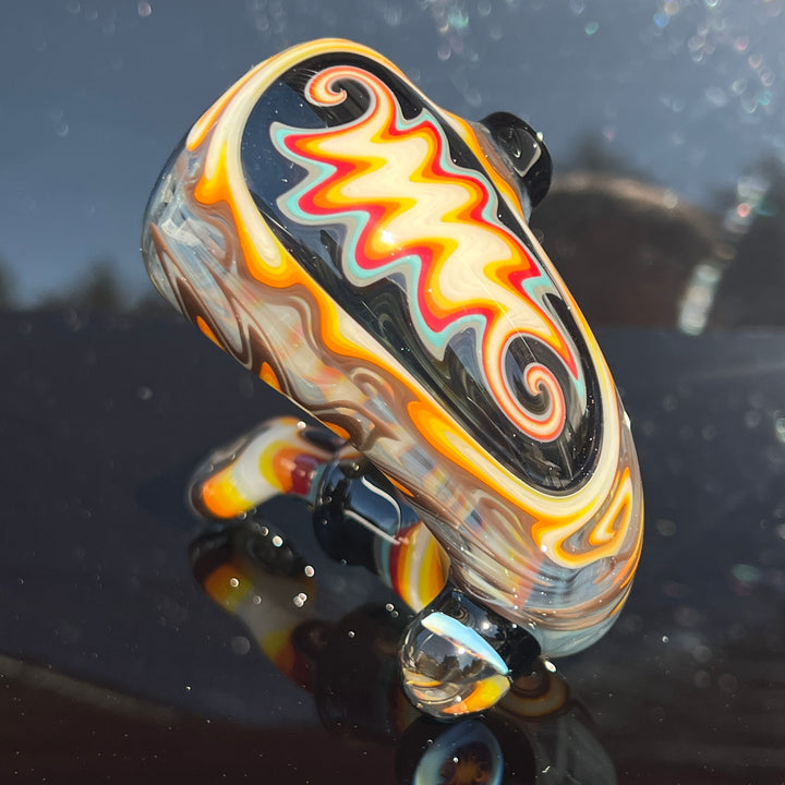 Heady Saxophone Sherlock 2 Glass Pipe Slob Glass   