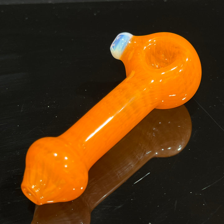 Citrus Orange Fume Spoon Glass Pipe Cose Glass   