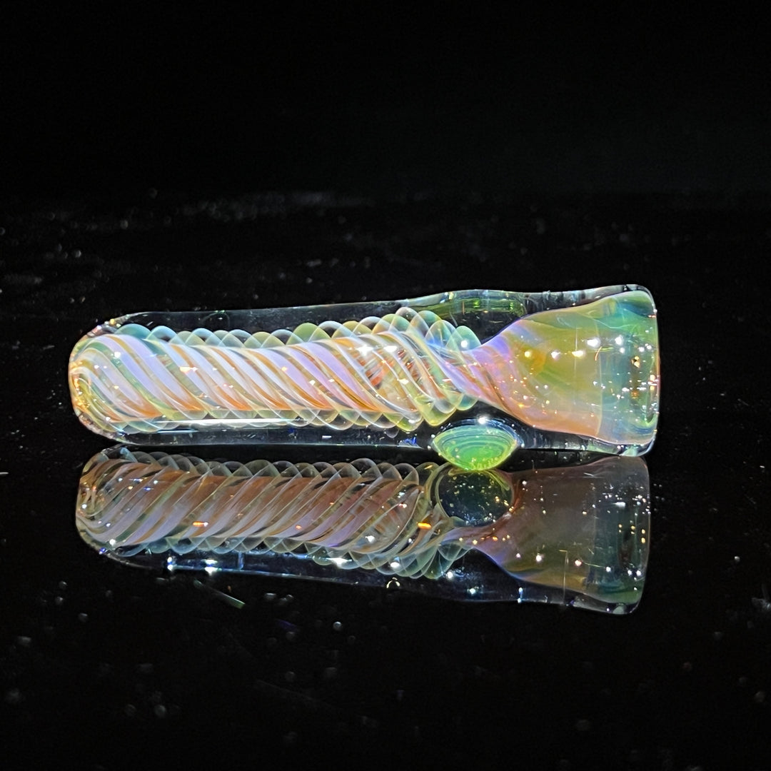 Thick Fume Chillum Glass Pipe Chuck Glass   