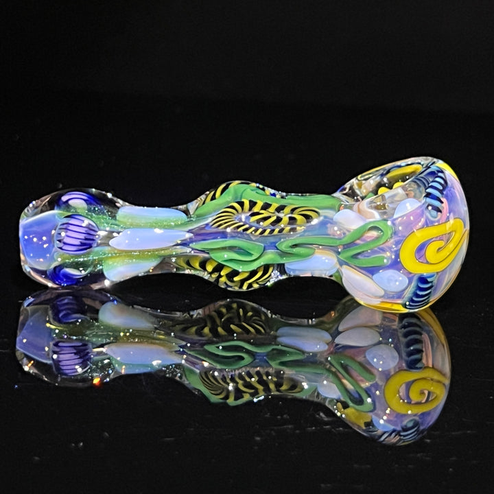 Color Inside Out Spoon 11 Glass Pipe Tiny Mike   