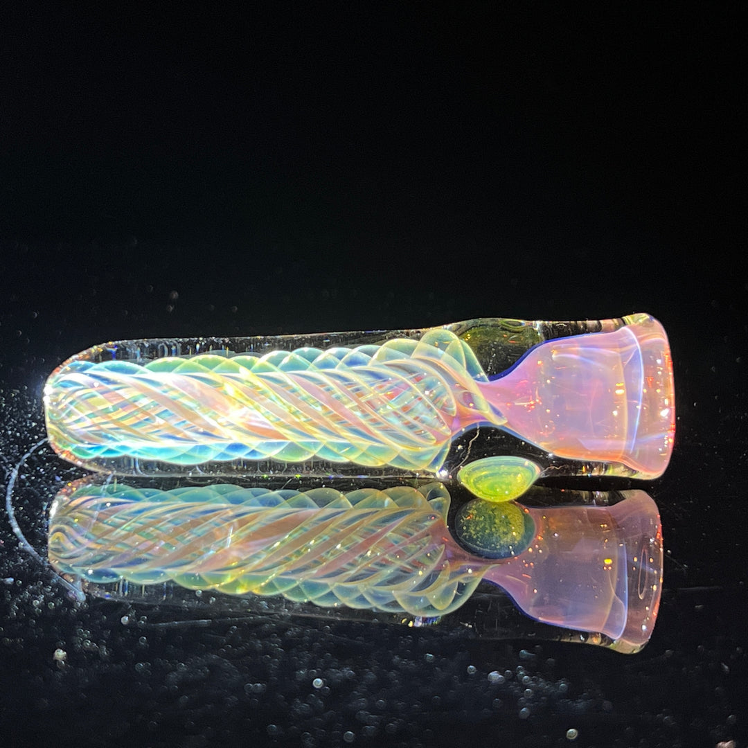 Thick Fume Chillum Glass Pipe Chuck Glass   