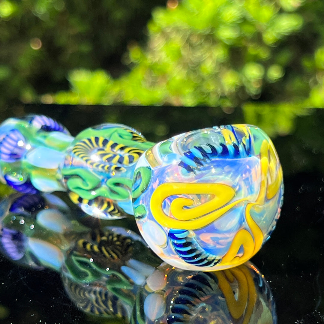 Color Inside Out Spoon 11 Glass Pipe Tiny Mike   