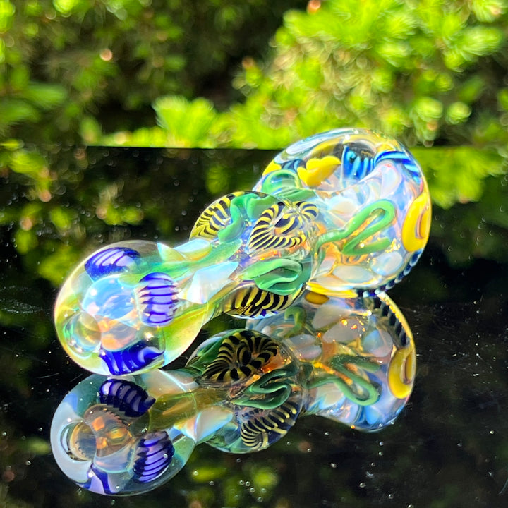 Color Inside Out Spoon 11 Glass Pipe Tiny Mike   