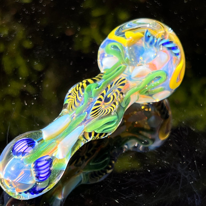 Color Inside Out Spoon 11 Glass Pipe Tiny Mike   