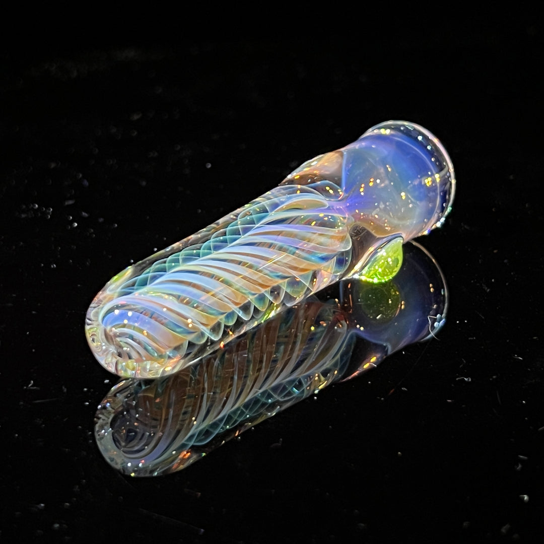 Thick Fume Chillum Glass Pipe Chuck Glass   