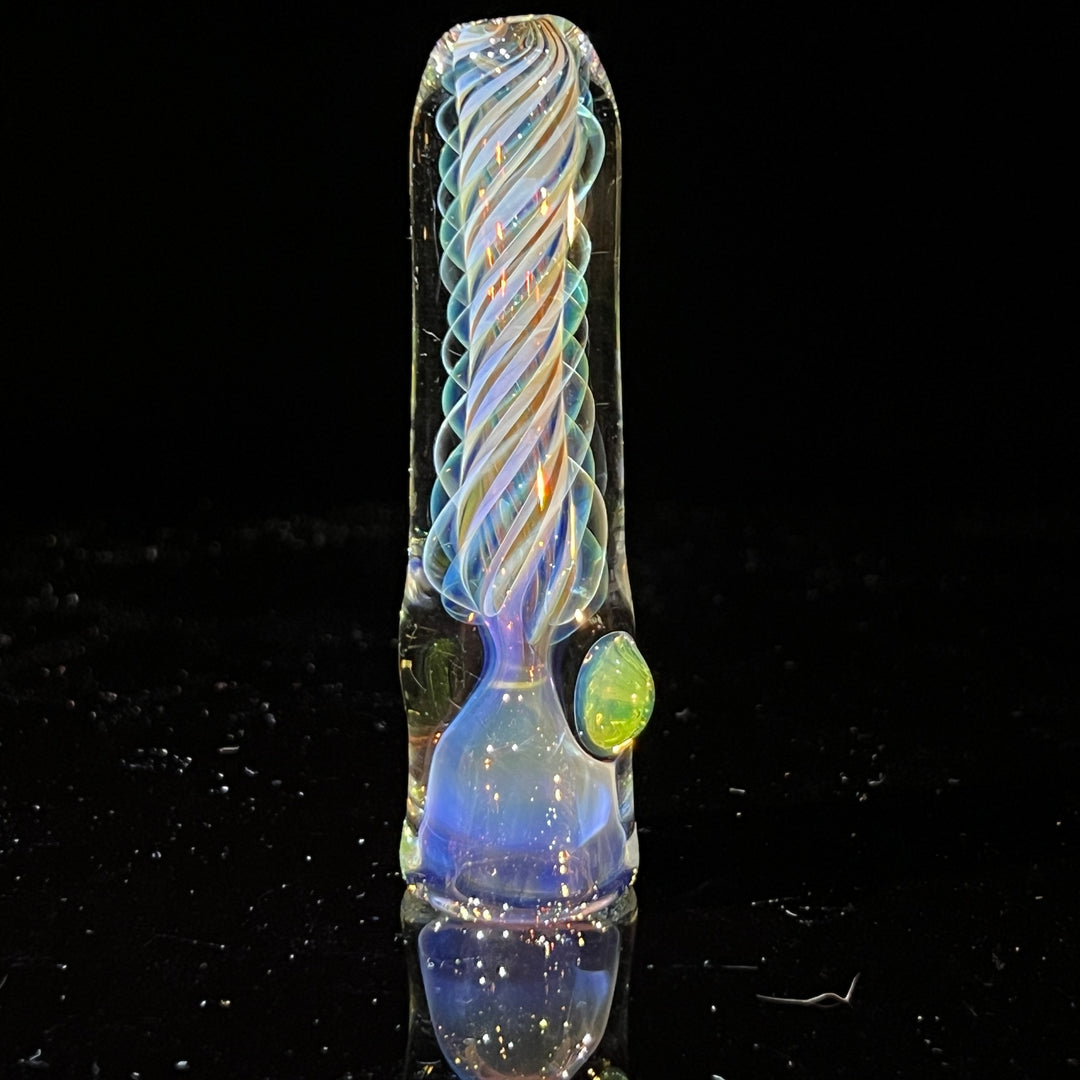 Thick Fume Chillum Glass Pipe Chuck Glass   