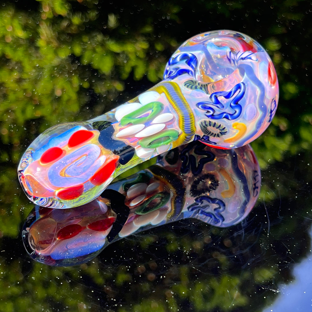 Super Chunky Inside Out Spoon 1 Glass Pipe Tiny Mike   