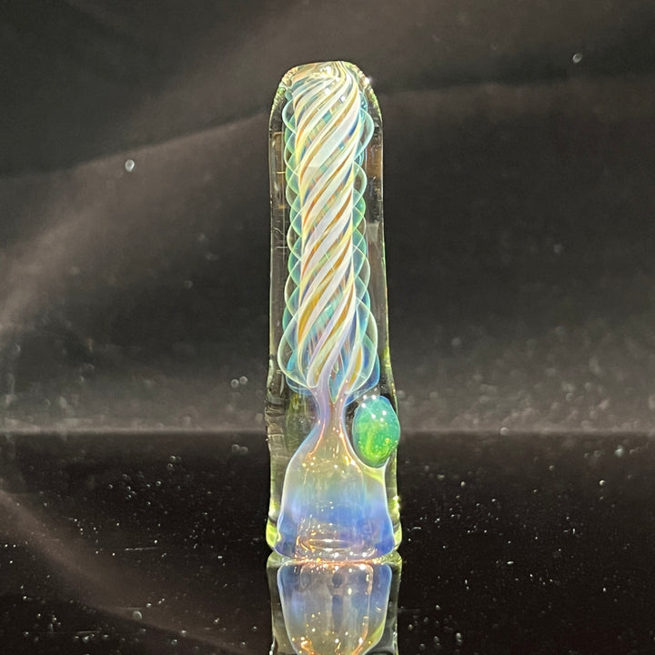 Thick Fume Chillum Glass Pipe Chuck Glass   