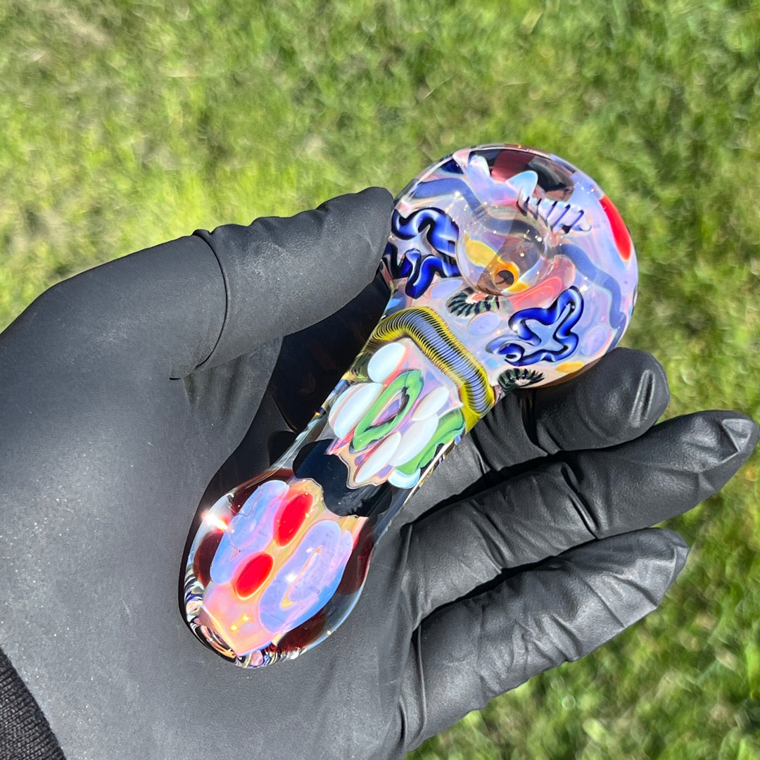 Super Chunky Inside Out Spoon 1 Glass Pipe Tiny Mike   