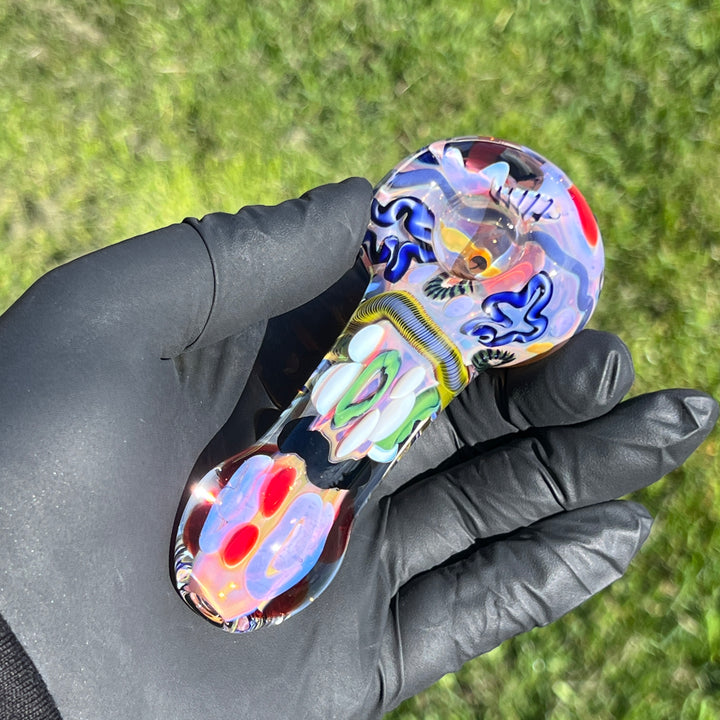 Super Chunky Inside Out Spoon 1 Glass Pipe Tiny Mike   