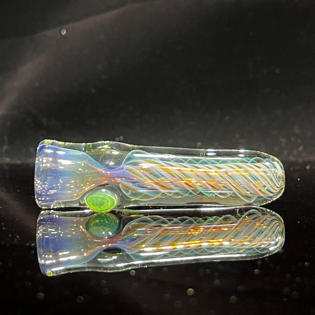 Thick Fume Chillum Glass Pipe Chuck Glass   