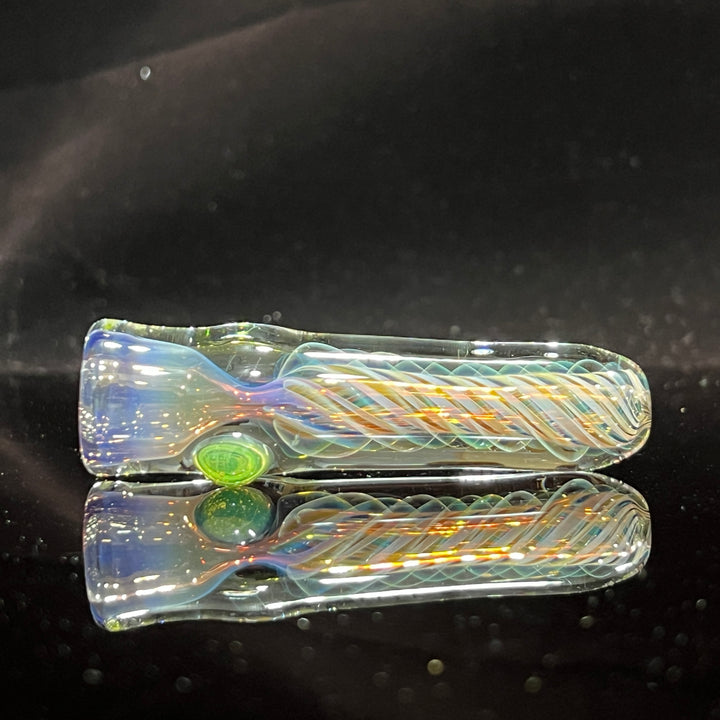 Thick Fume Chillum Glass Pipe Chuck Glass   