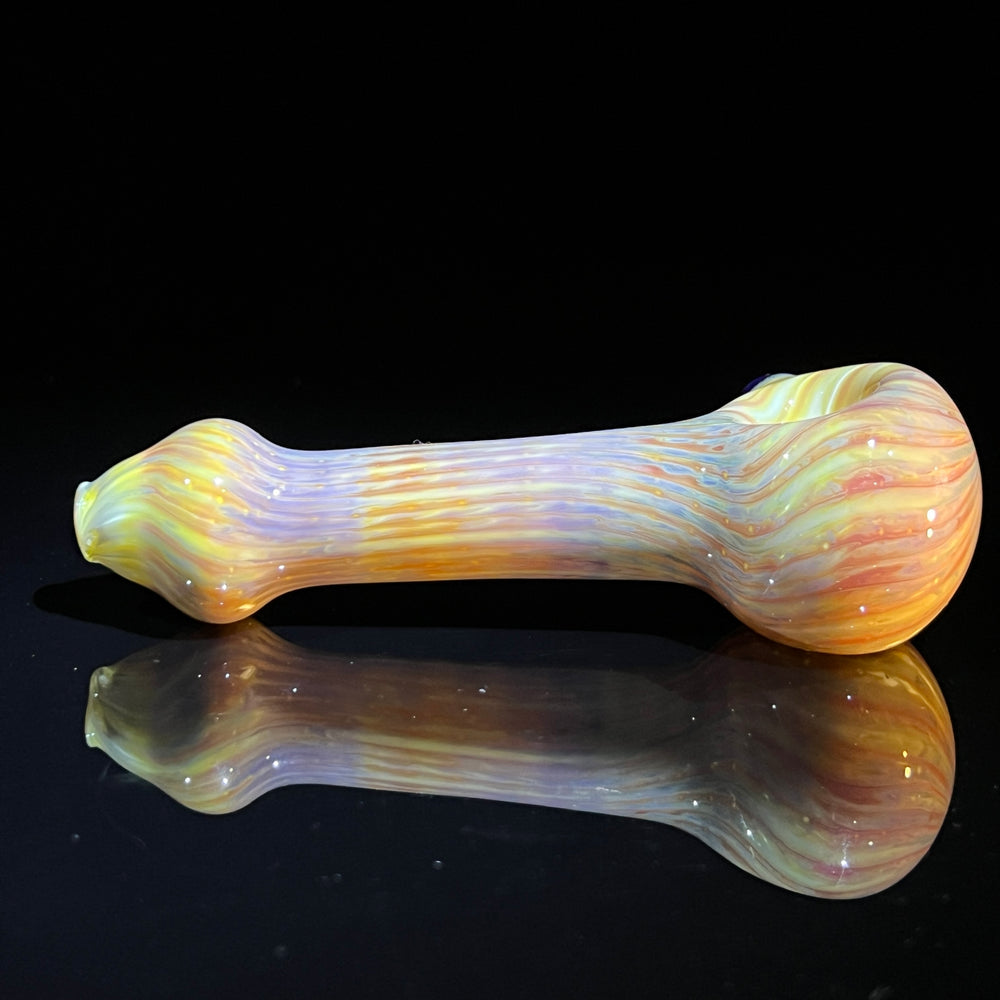 Sea Swirls Spoon Glass Pipe Cose Glass   