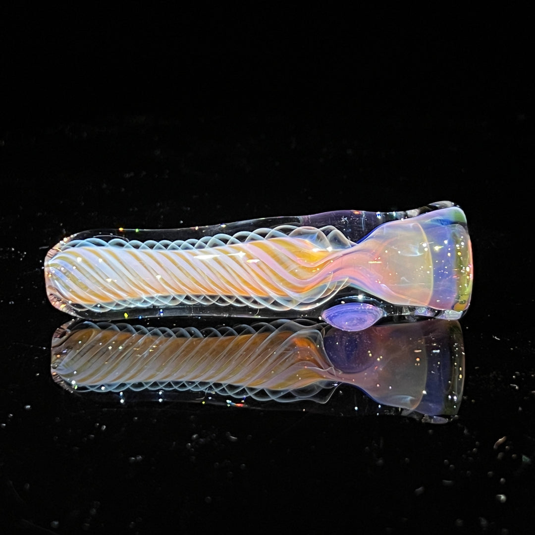 Thick Fume Chillum Glass Pipe Chuck Glass   