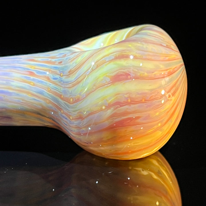 Sea Swirls Spoon Glass Pipe Cose Glass   