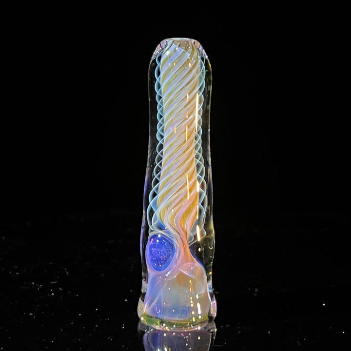 Thick Fume Chillum Glass Pipe Chuck Glass   