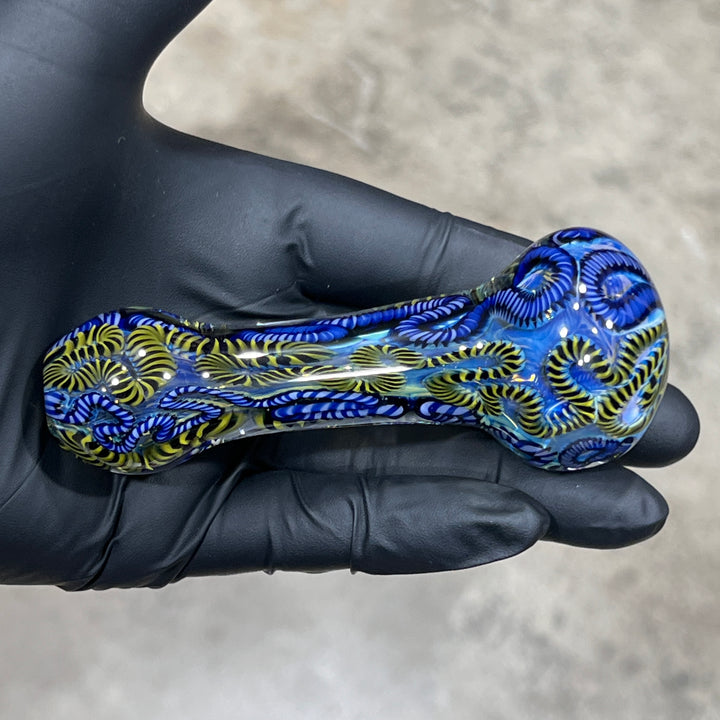 Super Chunky Inside Out Spoon 3 Glass Pipe Tiny Mike   
