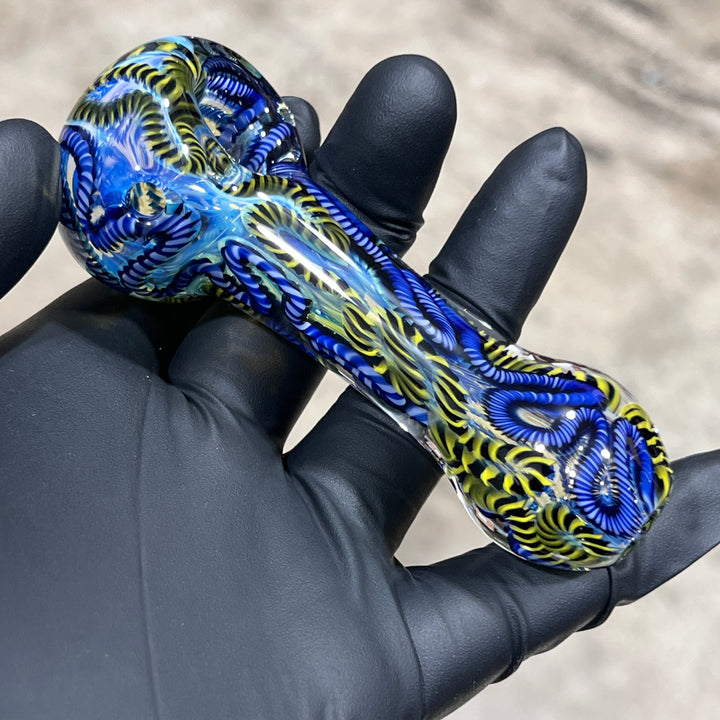 Super Chunky Inside Out Spoon 3 Glass Pipe Tiny Mike   
