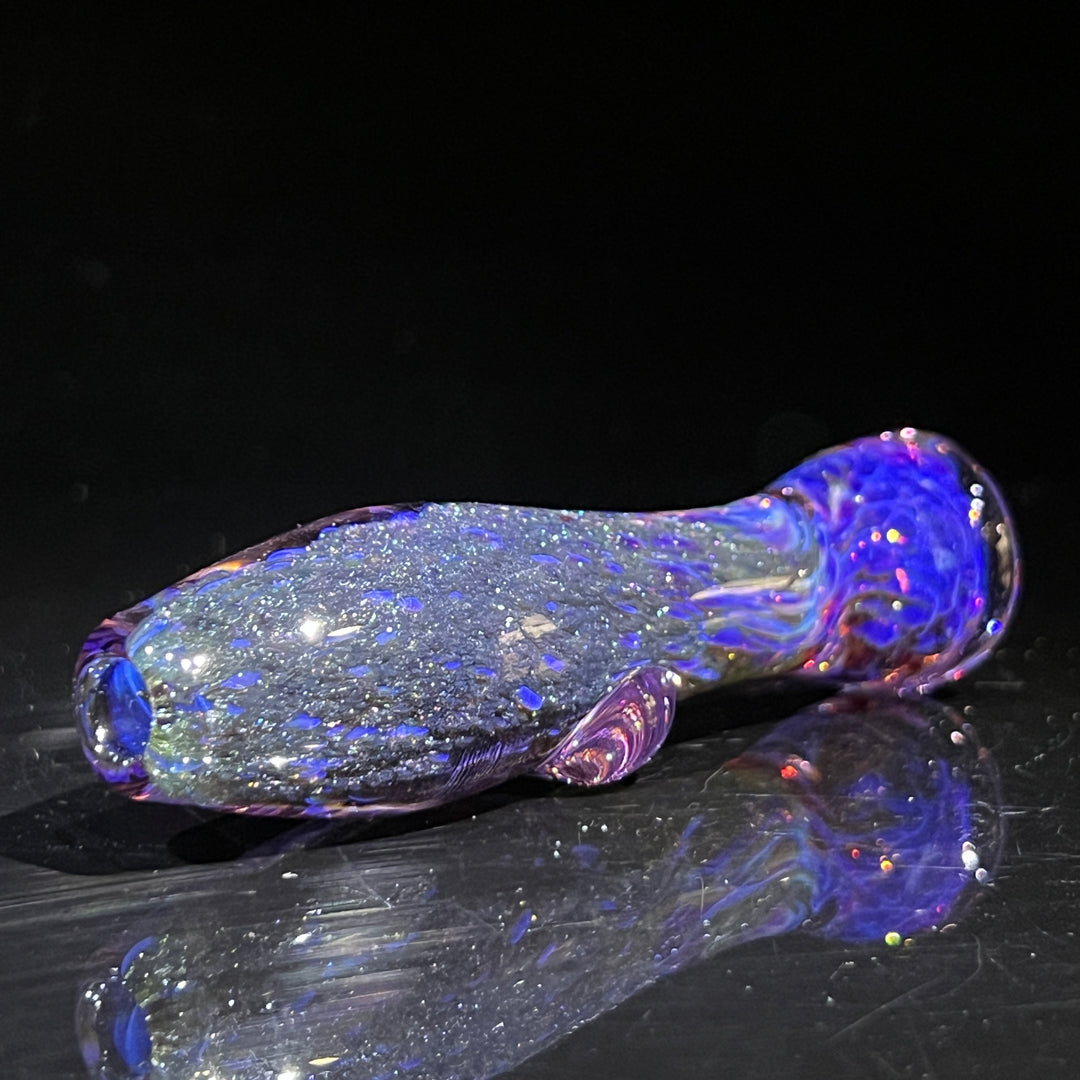 Black Plasma Chillum Glass Pipe Tako Glass   