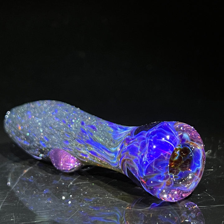 Black Plasma Chillum Glass Pipe Tako Glass   