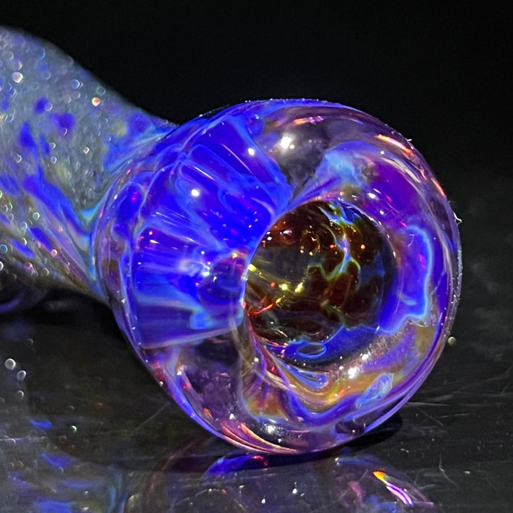 Black Plasma Chillum Glass Pipe Tako Glass   