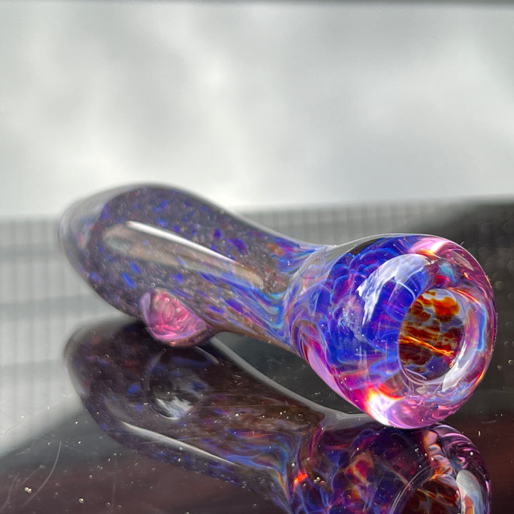 Black Plasma Chillum Glass Pipe Tako Glass   