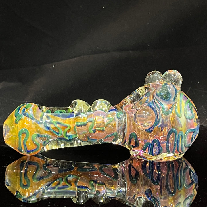 Chunky Marble Pipe Glass Pipe TG   