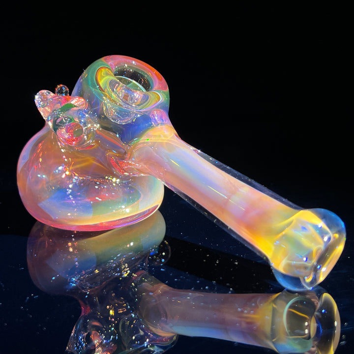 Gold Color Changing Glass Hammer Glass Pipe Tako Glass   