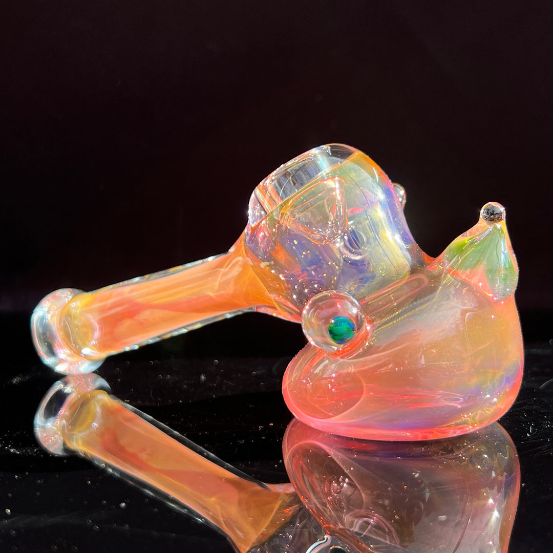 Gold Color Changing Glass Hammer Glass Pipe Tako Glass   