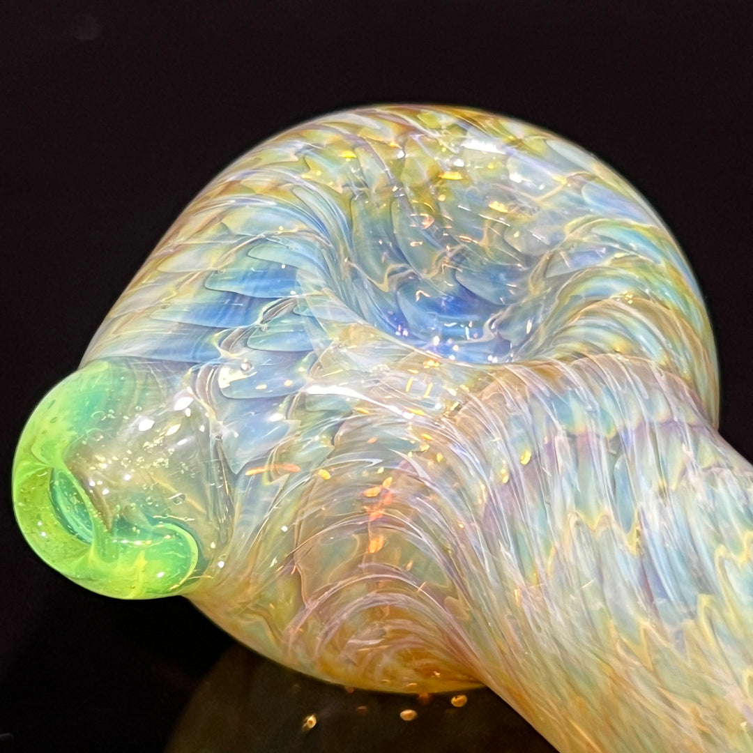 Serpentine Spoon Glass Pipe Cose Glass   