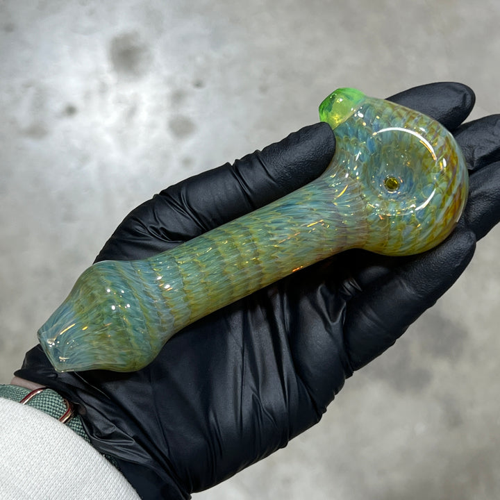 Serpentine Spoon Glass Pipe Cose Glass   